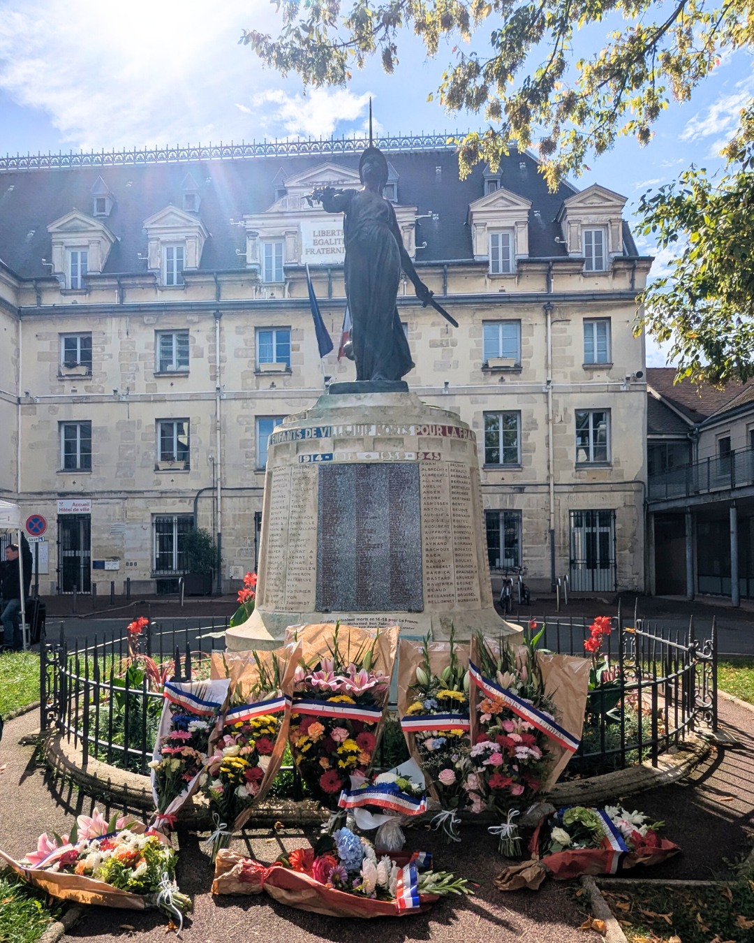 Commemoration liberation Villejuif 1