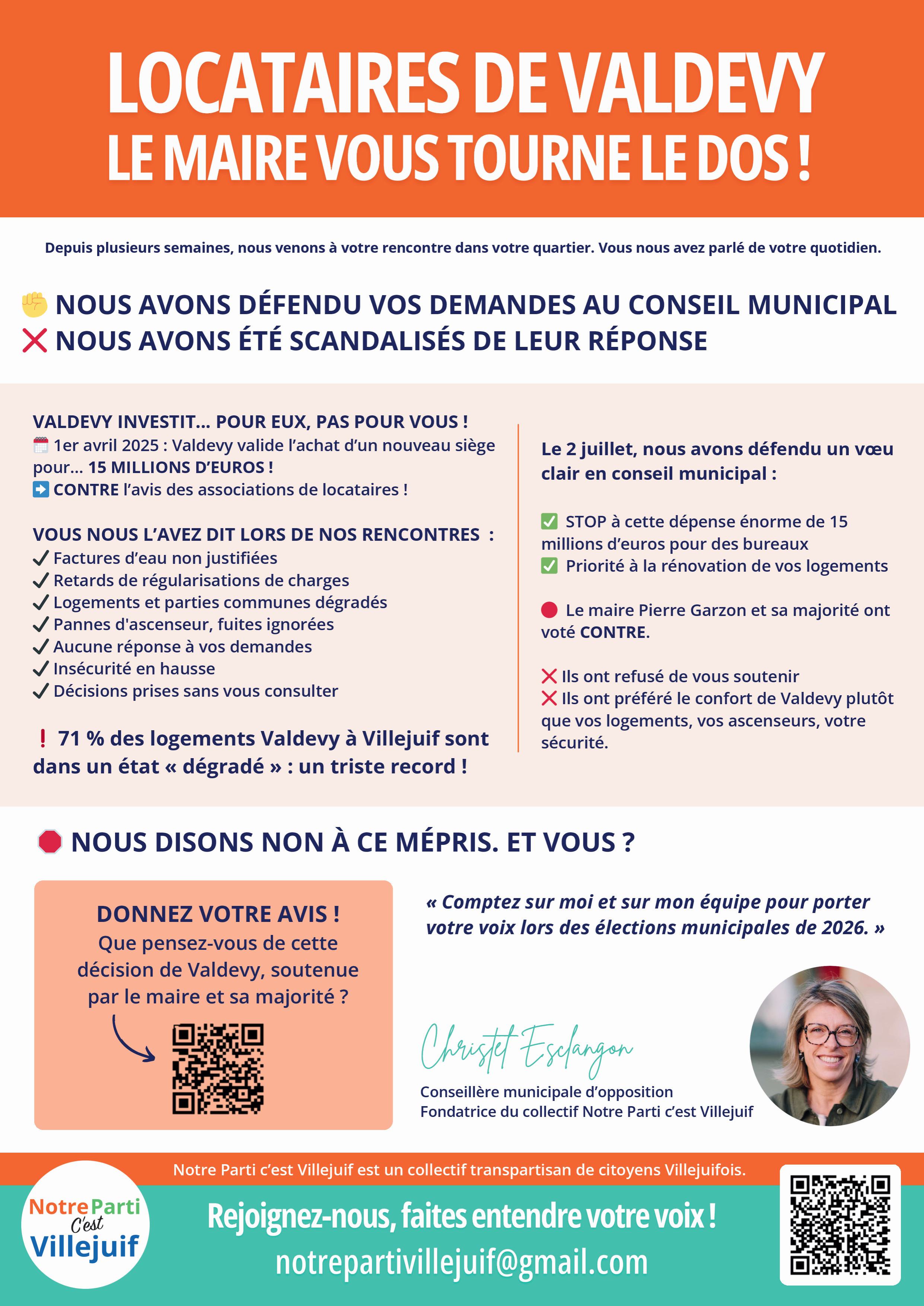 Lettre Christel Esclangon Valdevy Juillet 2025